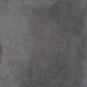 Charcoal Steel 24x24 porcelain tile with a contemporary concrete aesthetic.