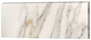 Calacatta Gold Marble 4 x 12 Subway Tile – Honed Finish – Elegant Matte Texture