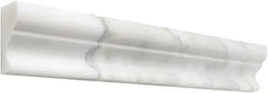 Calacatta Gold 2 x 12 Crown Molding – Polished Finish – Luxury Architectural Trim