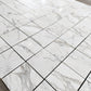 Honed Calacatta Gold Marble Tile 18x18 – Matte Finish for Elegant Interior Spaces