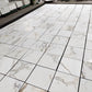 Italian Calacatta Gold Marble 18x18 – Classic White & Gold Tile for Sophisticated Homes