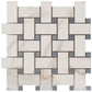 Luxury Marble Basketweave Tile for Floors, Walls & Decorative Accents