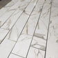 Calacatta Gold Marble 18 x 36 Tile – Honed Finish – Elegant Matte Texture