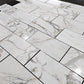 Calacatta Gold Polished Marble Tile – Premium White Marble with Golden Veining