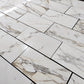 Luxury Honed Calacatta Gold Marble Tile – 18x36 Matte Finish for Timeless Interiors