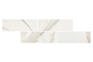 Calacatta Gold 2 x 8 Subway Tile