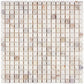 Calacatta Gold Marble 5/8 x 5/8 Mosaic – Honed Finish – Elegant Matte Texture