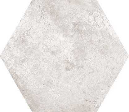 Rotterdam Hex Taupe Porcelain Tile, 9x10, for warm interiors.