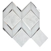 Central Park Mosaic Tiles – Marble + Glass Elegance - Luminous Frost