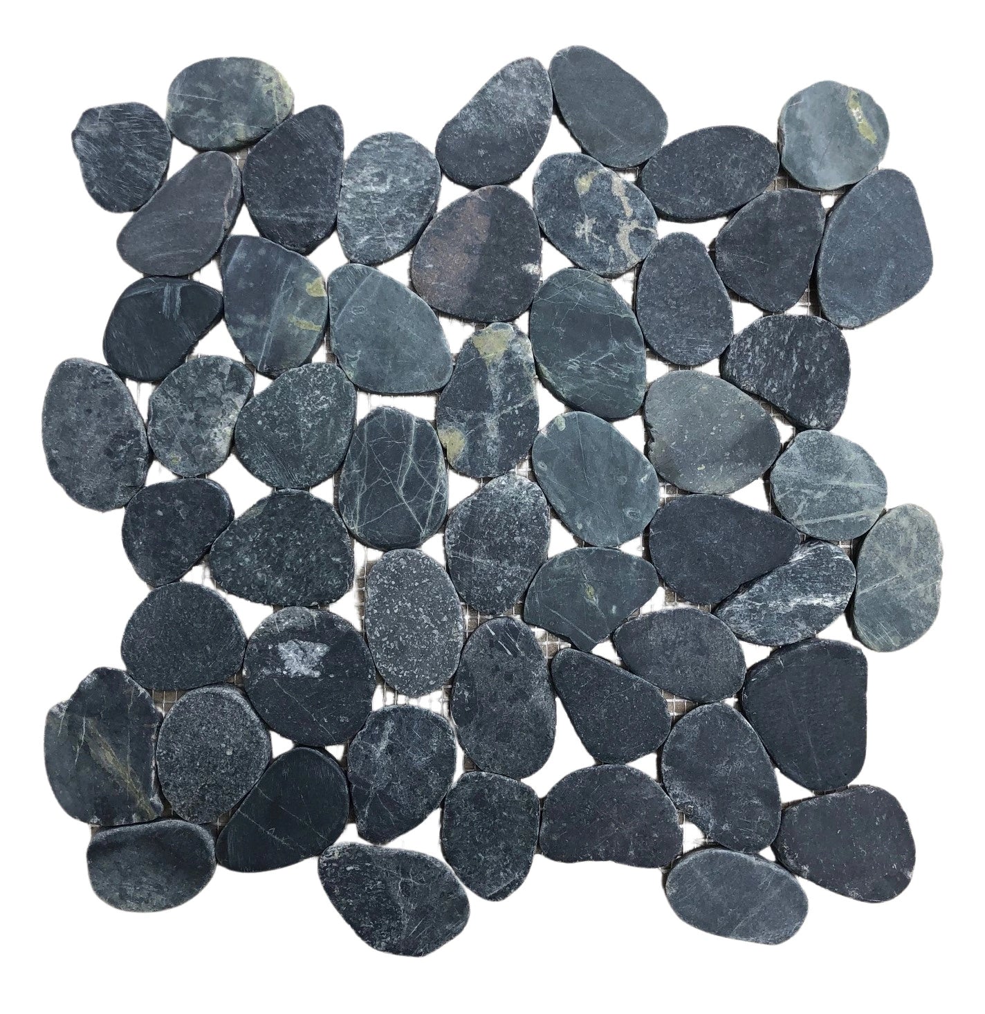 Coastal Pebbles Mosaic Tiles – Java Onyx - mosaic  