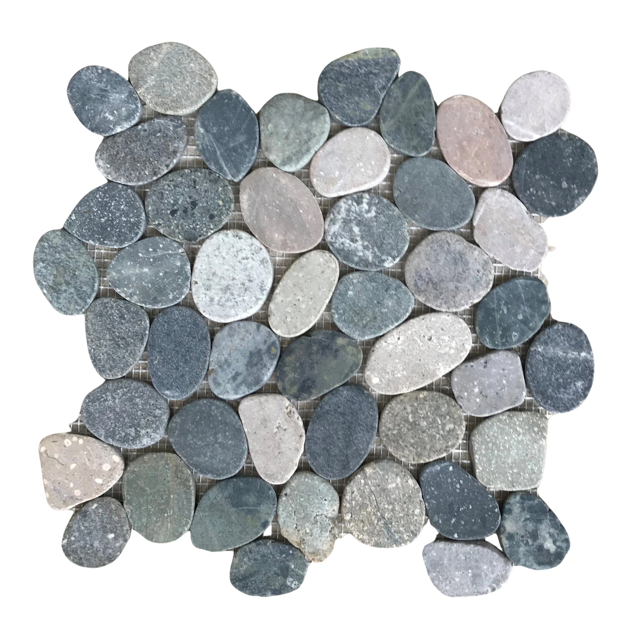 Coastal Pebbles Mosaic Tiles – Sumatra Earth - mosaic  