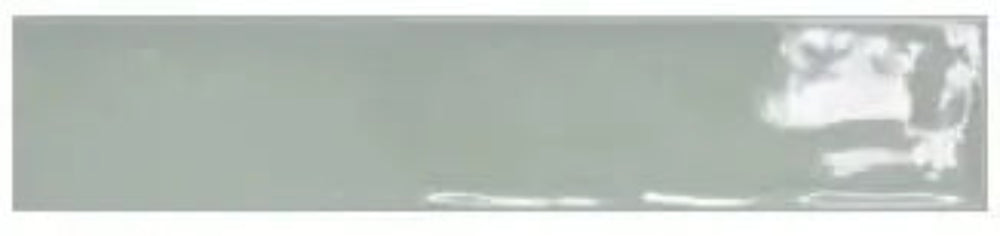 Colina Ceramic Tile: Glossy Finish in Verde Sage - Tile  