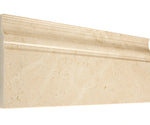 Crema Marfil Marble Baseboard with polished beige finish