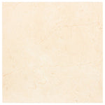 Crema Marfil polished 4 x 4 subway marble tile for elegant kitchen backsplashes and bathroom walls.