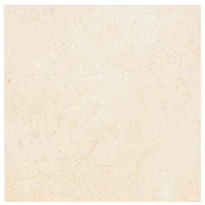 Crema Marfil polished 12 x 12 marble tile for elegant flooring and sophisticated wall installations.