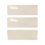 Fez Collection: Zellige-Inspired 2x6 Glossy Ceramic Wall Tiles - Glow - Ceramic Wall Tile  