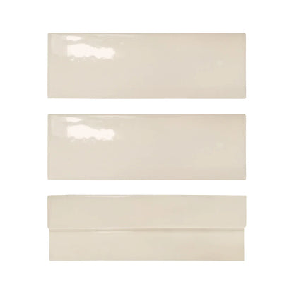 Fez Collection: Zellige-Inspired 2x6 Glossy Ceramic Wall Tiles - Glow - Ceramic Wall Tile  