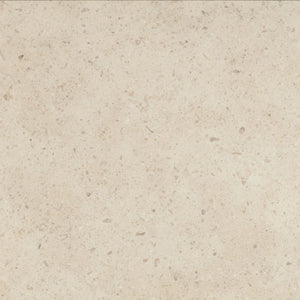 Gascogne Beige Limestone 18×18 honed tile with subtle fossil and tonal variation.