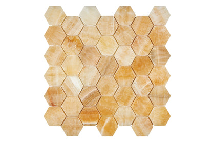 2 inch hexagon mosaic tile