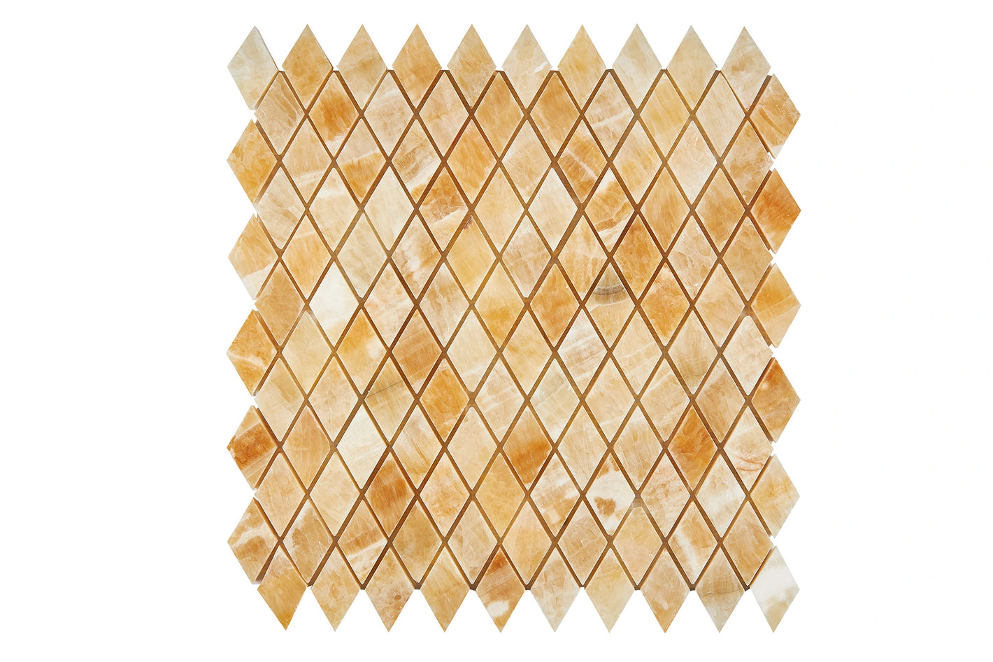 diamond shape marble mosaic