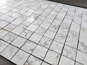 Calacatta Gold Marble Tile 12 x 12 Polished or Honed