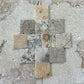 LaTravonya Travertine Subway Tile Tumbled 4 x 4