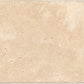 Ivory Travertine 16 x 24 tile with tumbled finish for rustic flooring and outdoor spaces.