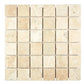 Ivory Travertine 2 x 2 Mosaic - mosaic  