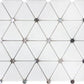 Ethereal Miki Mosaic Tile – 11”x13” Soft Pearl and Marble Blend for Serene Interiors.