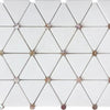 Luminous Pearls Mosaic Tiles – Pearl and Marble Elegance - Radiant Southsea