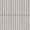 Luxe Profiles Mosaic Tiles – Leathered Marble in Stylish Profiles - Beige-Gray