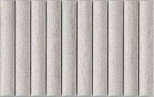 Finale Mosaic Tile – 12-3/8”x7-7/8” Warm Embrace Leathered Marble for Timeless Design.