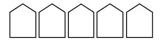 Luxe Profiles Encore technical diagram showing the dimensional marble mosaic profile.