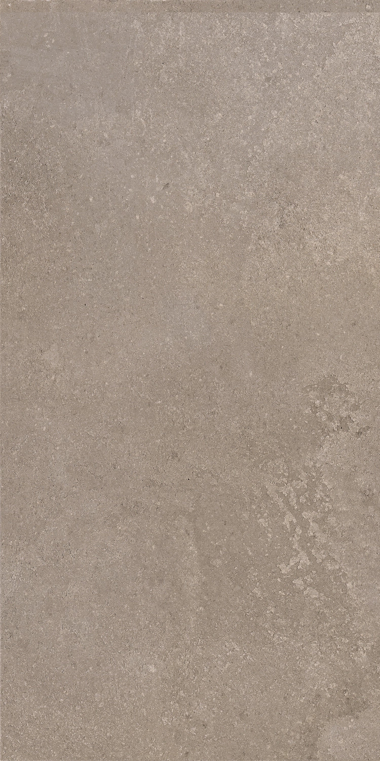 Urban Taupe 12x24 porcelain tile offering warm, neutral tones for high-traffic living areas.