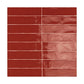 ModLine Ceramic Wall Tiles – 3x12 - Rustic Clay - Ceramic Wall Tile  