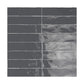 Slate Stone glossy 3x12 ceramic wall tile from the ModLine Collection, adding depth to modern designs.
