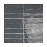 ModLine Slate Stone 3×12 glossy ceramic wall tile.