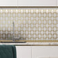 Modern Kitchen Backsplash with Modern Heritage's Bronze variant