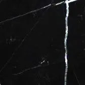 Nero Marquina 24x24 honed black marble tile with matte finish for modern interiors.