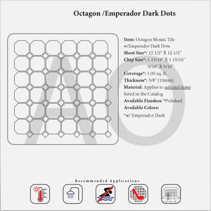 Crema Marfil Marble Octagon Mosaic