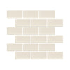 Radiant Surfaces Glass Tiles – Mosaic & Subway Options - Ivory Satin