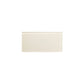 Ivory Satin 3x6 glass subway tile adding timeless elegance to a classic kitchen backsplash