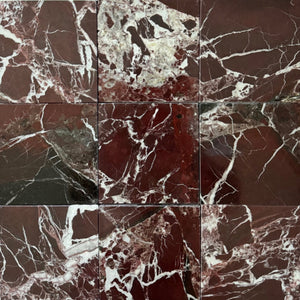 rosso levanto, rojo alicante marble, red color marble tile