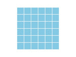 SeraPool Blue porcelain pool mosaic tile pattern on a white background