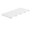 SeraPool Relax White Full-Body Porcelain Concealed Drain Grates & Corners - white