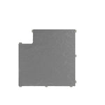 SeraPool Relax full-body porcelain drain grate corner, Anthracite, 12x12, 90-degree corner piece