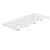 SeraPool Relax White Full-Body Porcelain Drain Grates & Corners - white