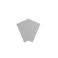 SeraPool Relax full-body porcelain drain grate corner, Gray, 12x12, 45-degree corner piece