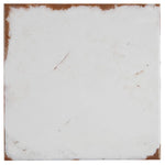 Retro Revival Emerald Charm 8×8 matte decorative porcelain tile.