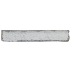 Soft Silver Mist 1x6 ceramic trim piece